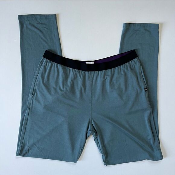 Me Undies Men’s Lounge Pants in Goblin Blue Medium - Picture 6 of 10